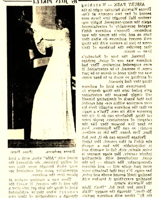 Dionne Warwick Peekskill